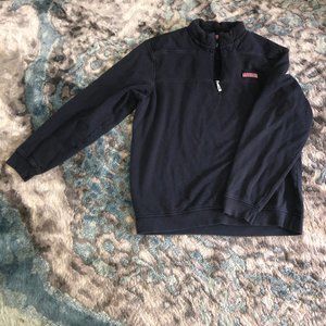 Navy Blue Vineyard Vines Box Lightweight Pullover
